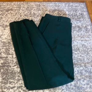 Forest Green Ryan Dress Pant Banana Republic NWOT